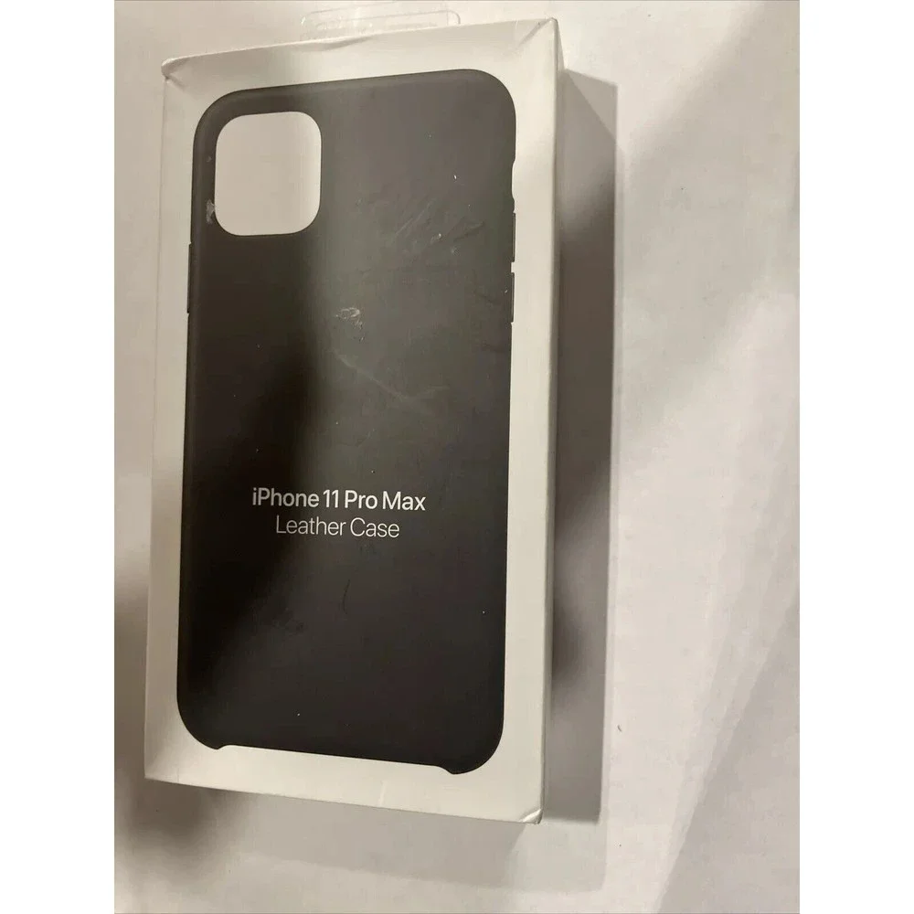 iphone 11 pro max leather case apple - Picture 1 of 4
